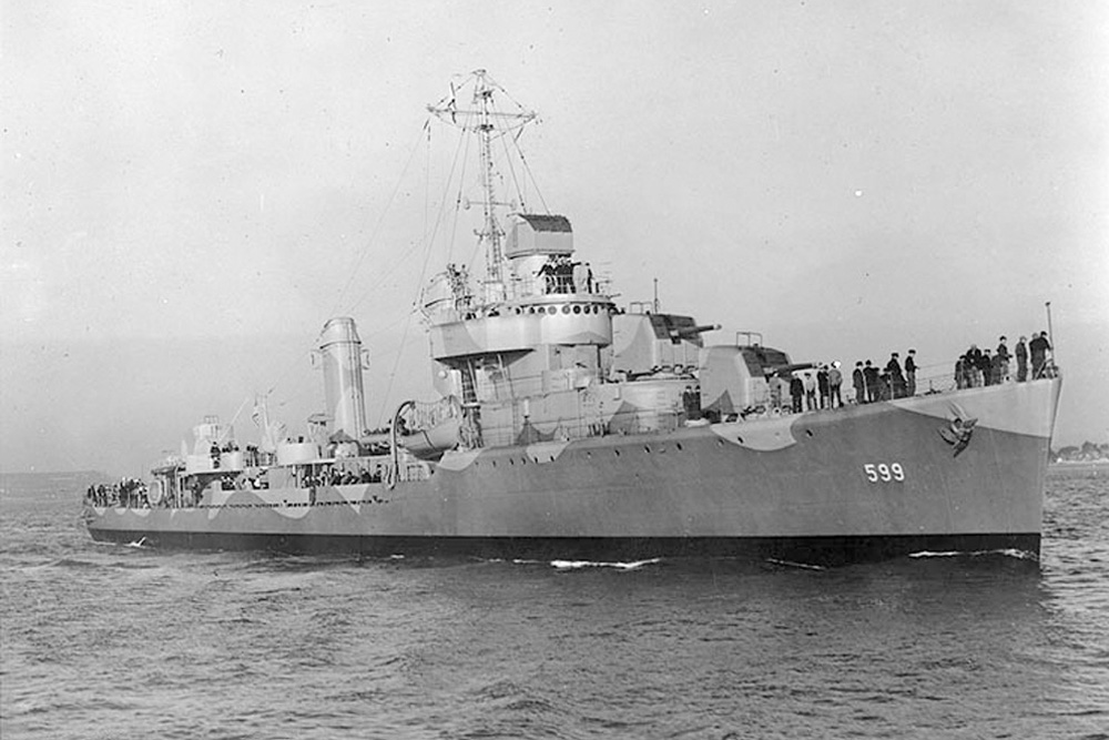 Scheepswrak USS Barton (DD-599)