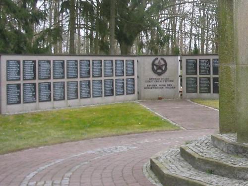 Mass Grave Soviet Soldiers Ludwigsfelde