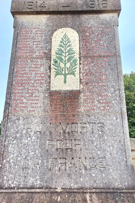 Oorlogsmonument Saint-Germain-des-Champs #3