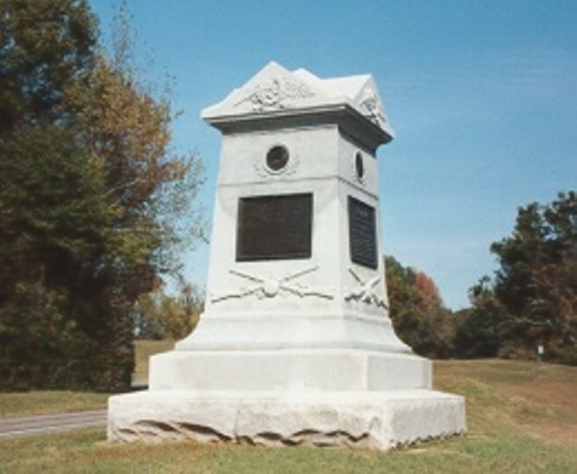 Monument 24th, 34th en 46th Indiana Infantry (Union)