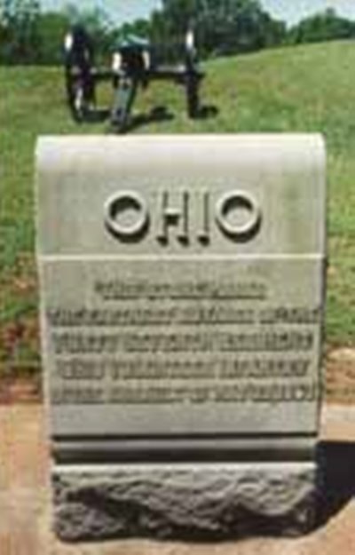 Positie-aanduiding Aanval van 47th Ohio Infantry (Union)