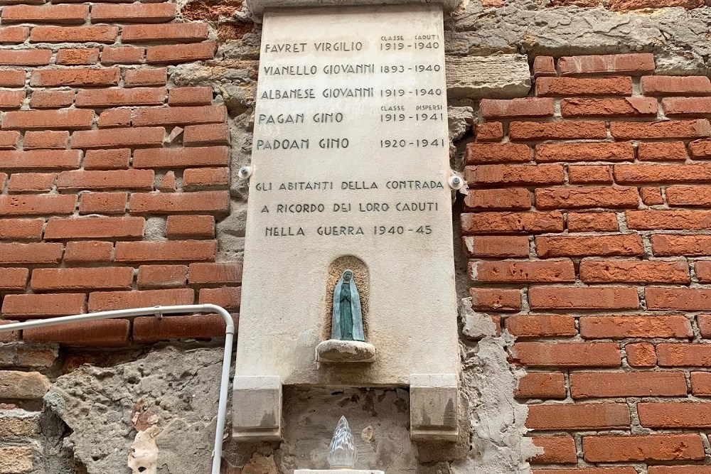War Memorial Fallen Venice