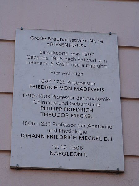 Memorial Groe Brauhausstrae 16