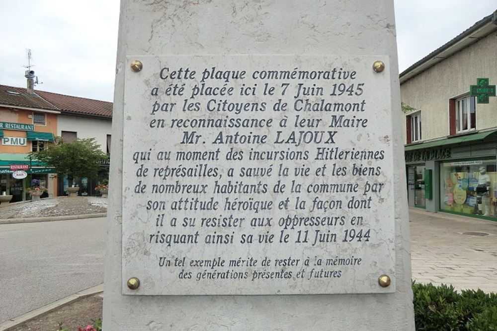 Memorial Antoine Lajoux