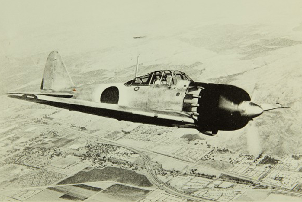 Crashlocatie A6M2 Model 21 Zero (Zero Hill)