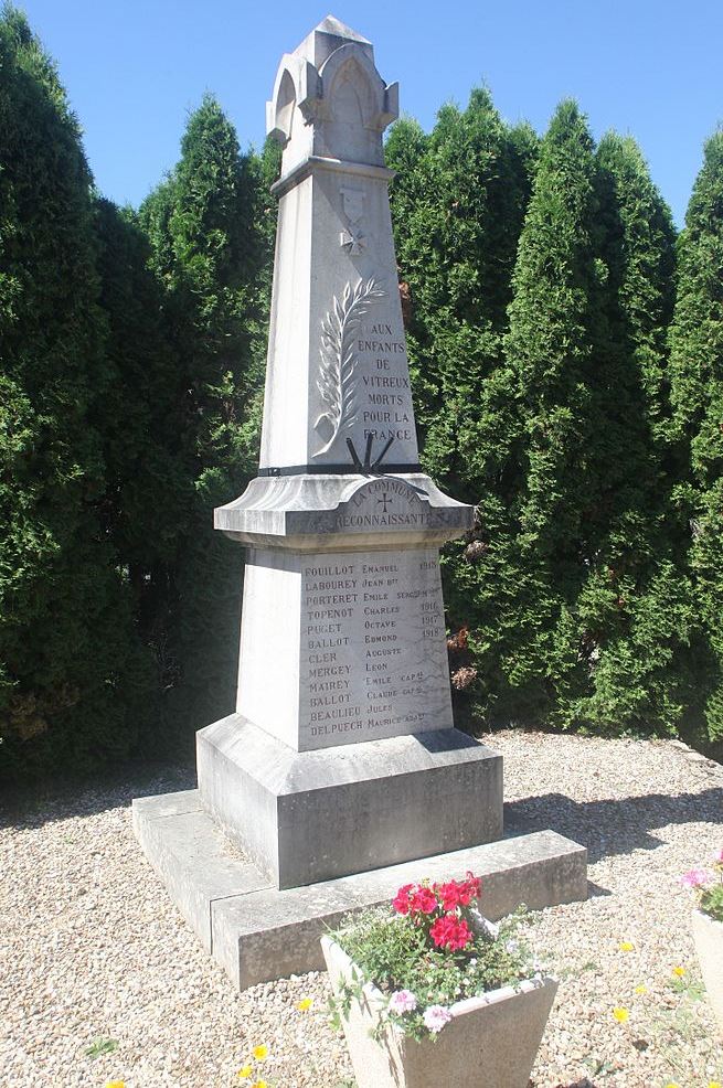 Oorlogsmonument Vitreux