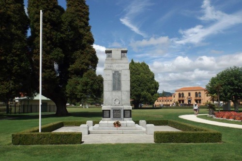 Monument Eerste Wereldoorlog Rotorua