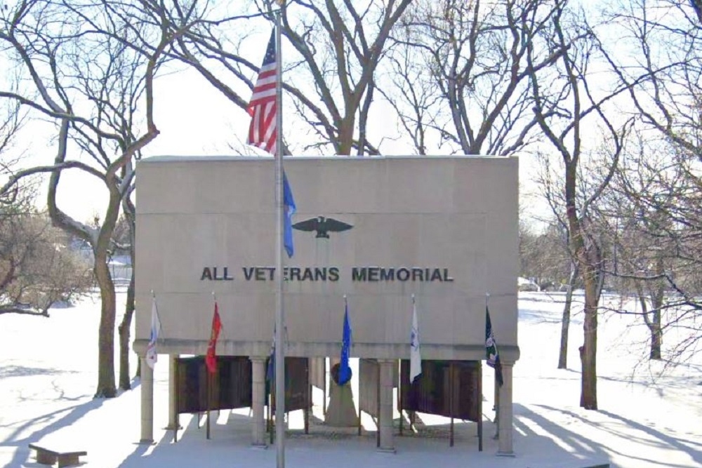 Monument Veteranen Noord Dakota