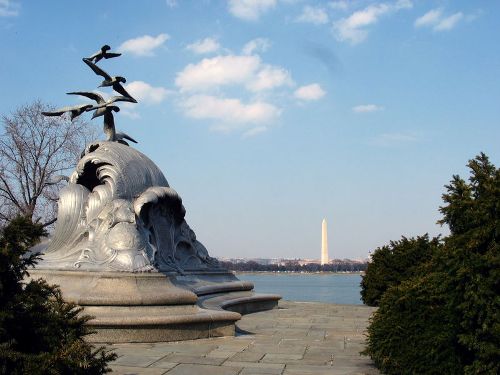 Monument Amerikaanse Zeelieden Arlington