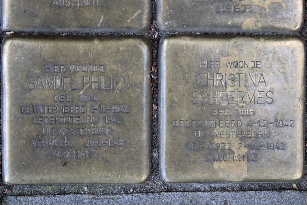 Stolpersteine Plantage Kerklaan 34 #4