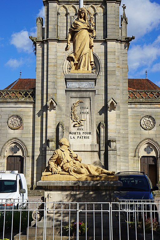 Oorlogsmonument Fontaine-ls-Luxeuil