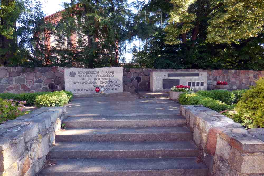 Memorial & Former Cemetery Soviet Soldiers Chociwel