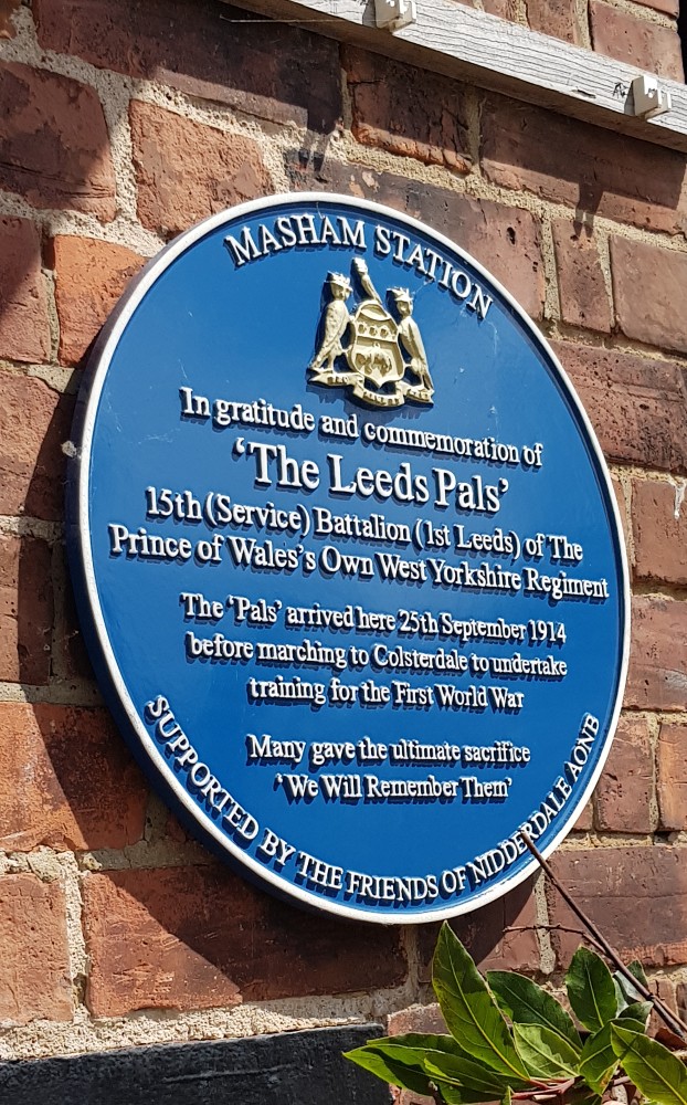 Plaque Leeds Pals Masham #2