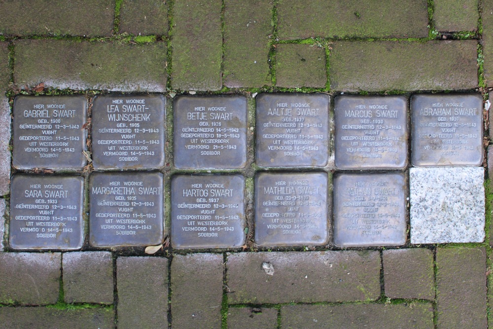 Stolpersteine Nieuwe Amstelstraat 13 #1