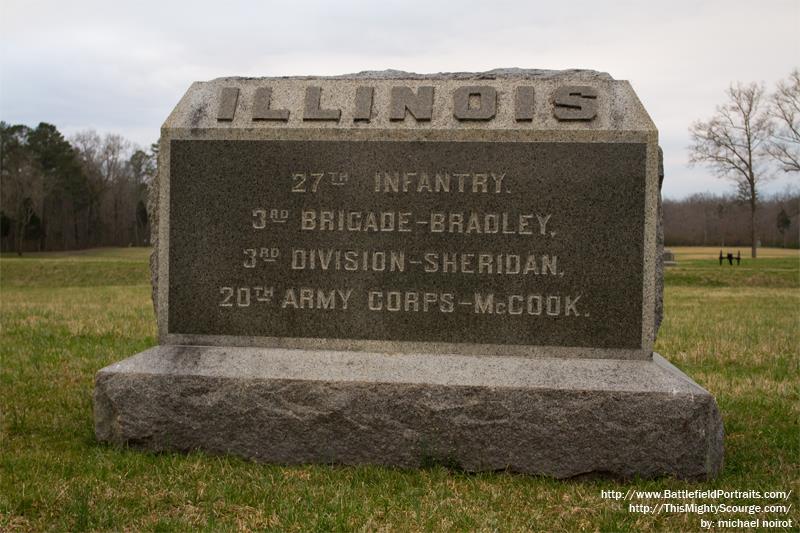 Monument 27th Illinois Infantry Regiment