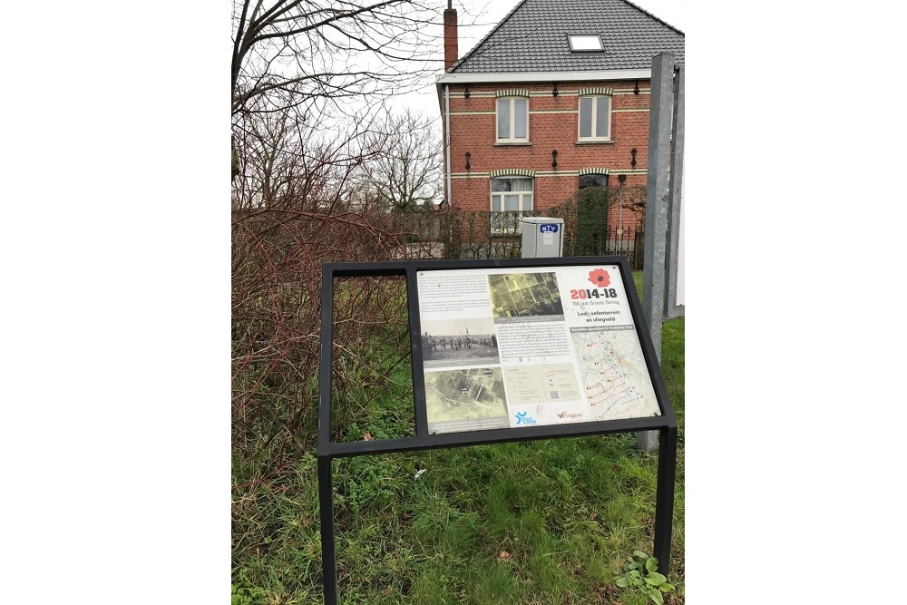 Cycle Route Battle of the Ringbeek, Information Board Lodi