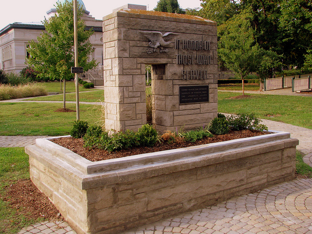 Monument Veteranen Jeffersonville