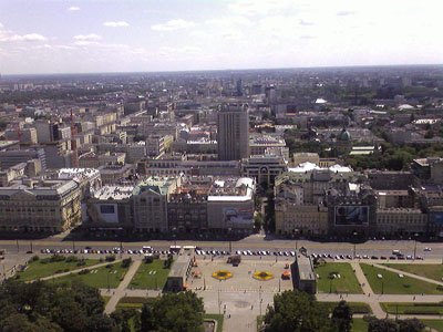 Voormalige Locatie Centraal Station Warschau