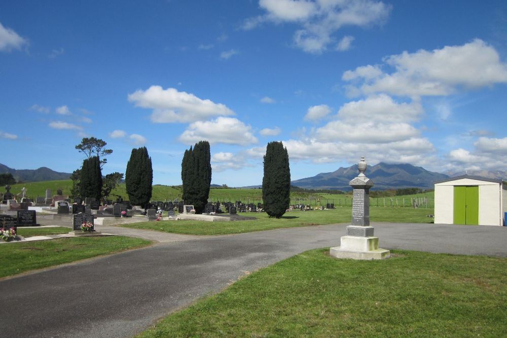 Commonwealth War Grave Okato Cemetery