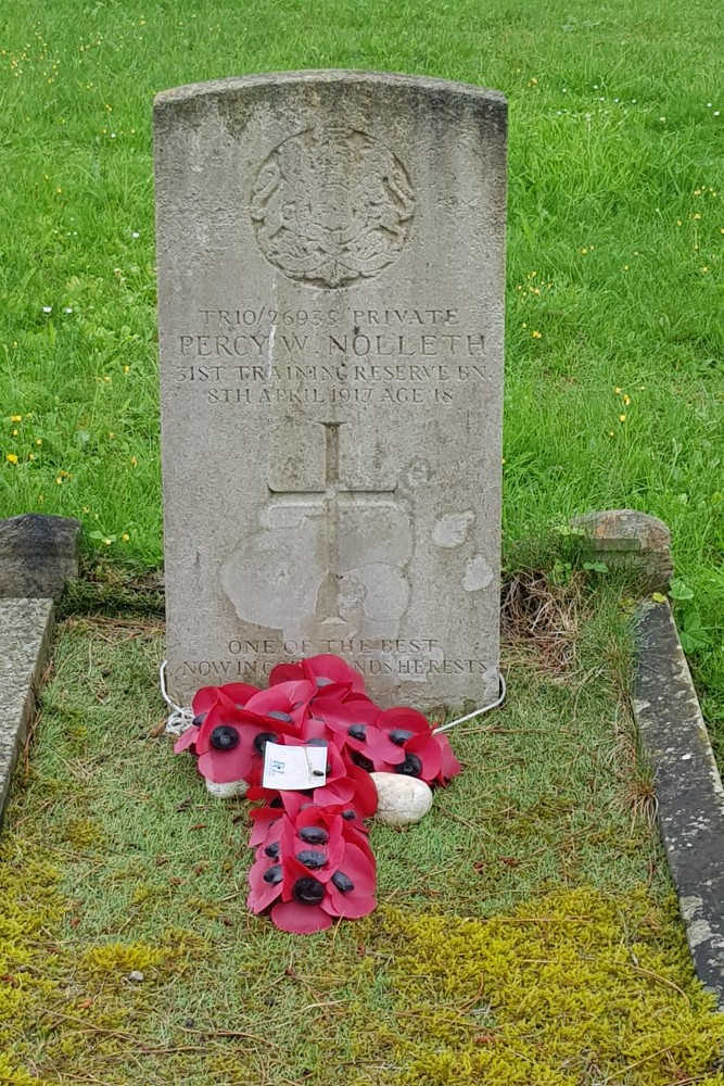 Commonwealth War Graves Hoveton St. John Churchyard #3