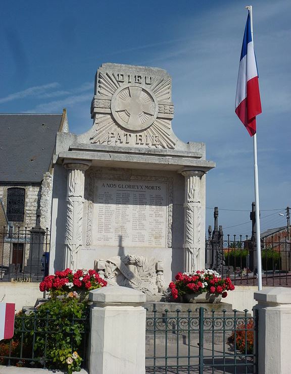 Oorlogsmonument Sainte-Marie-Kerque