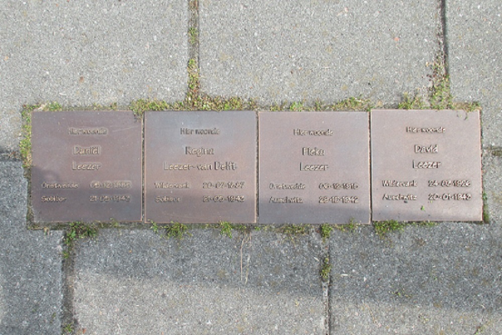 Memorial Stones Boven Westerdiep 263