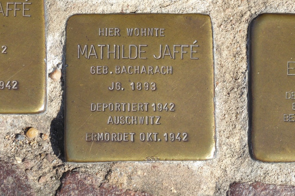 Stolpersteine Aschaffenburger Strasse 8 #3