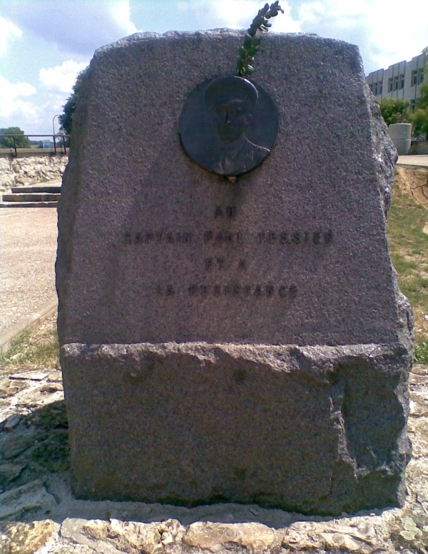 Monument Captain Paul Raymond Tessier