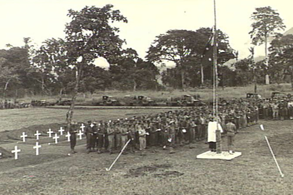 Location Former Dumpu War Cemetery #2