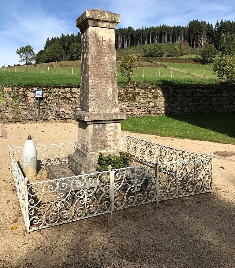 Monument Eerste Wereldoorlog Azolette