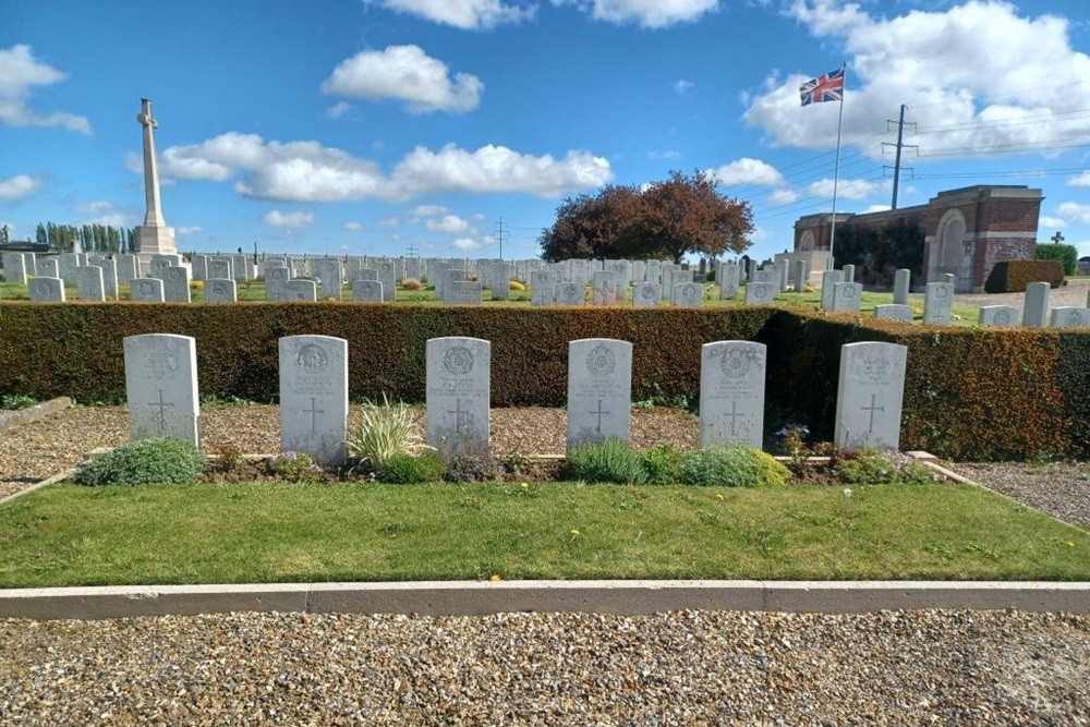 Commonwealth War Graves Aire-sur-la-Lys