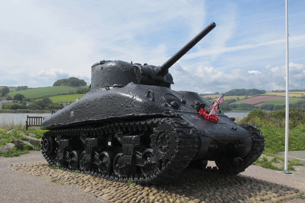 Operation Tiger Memorial & Sherman DD Tank
