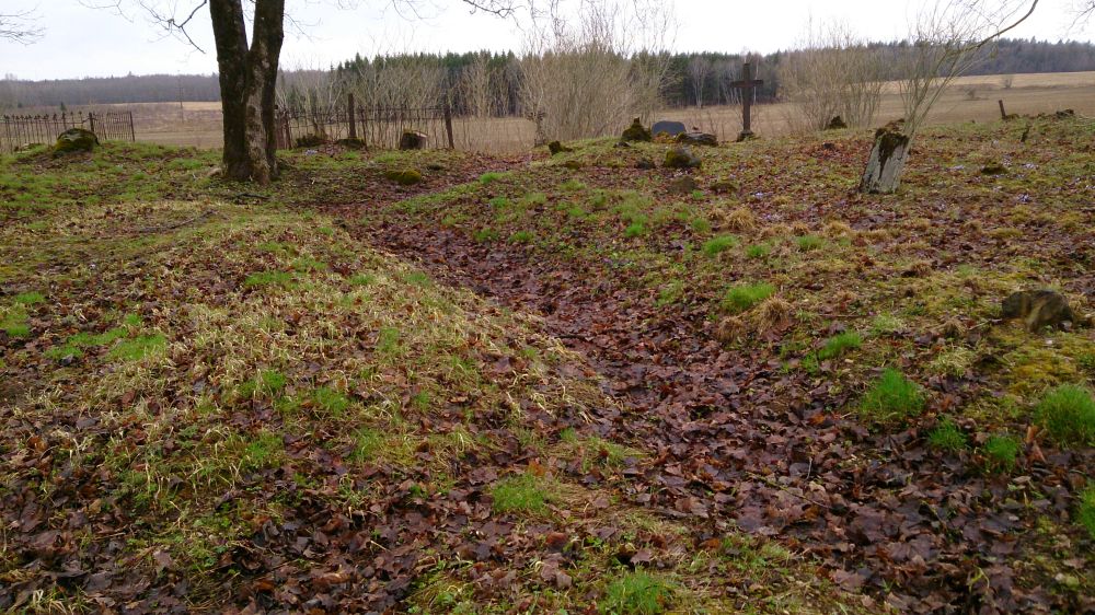 Trenches Old Cemetary Vaivara #3