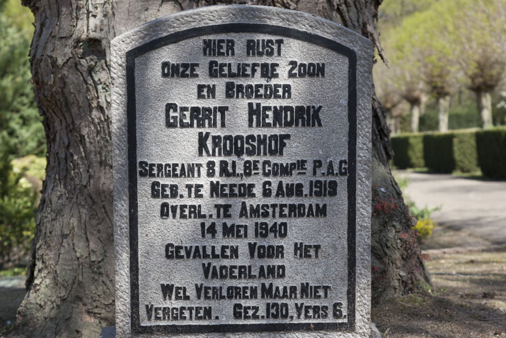 Dutch War Graves Neede General Cemetery