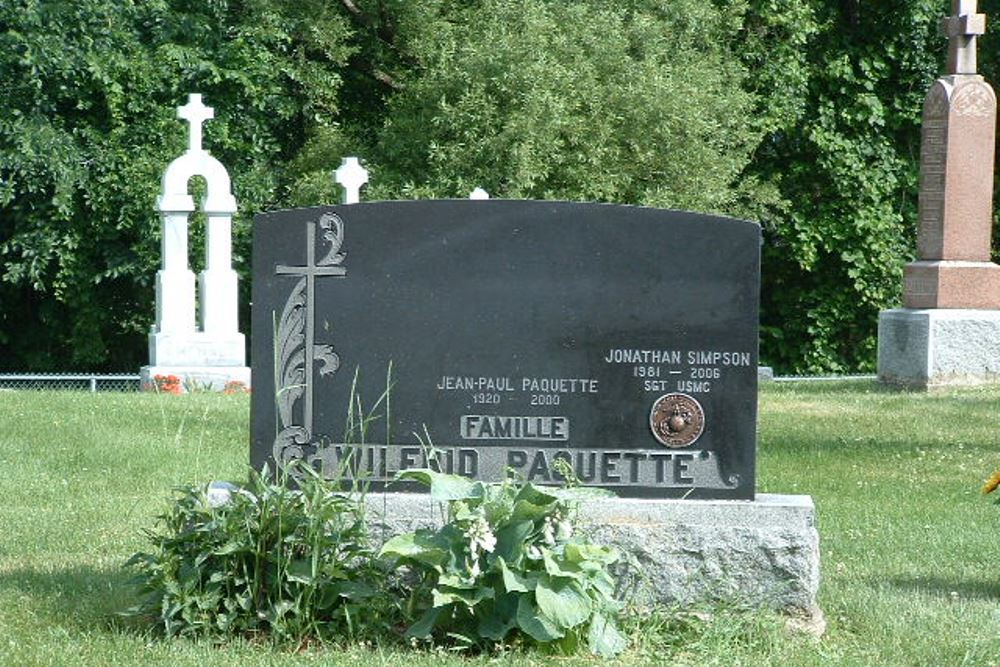 American War Grave Cimetire de Saint-Eustache