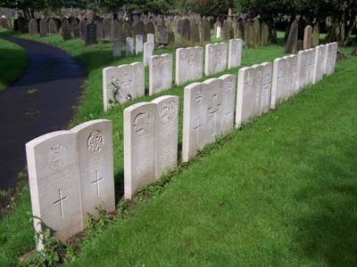 Commonwealth War Graves New Hall Lane Cemetery