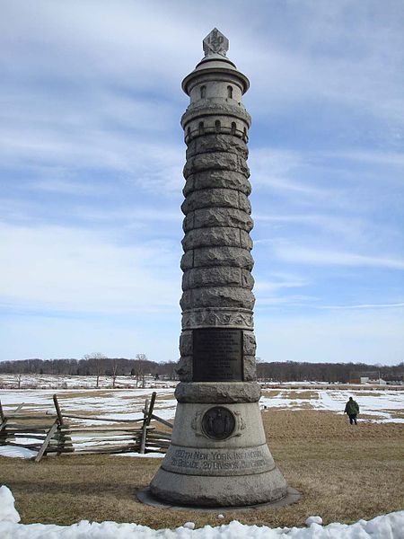 120th New York Volunteer Infantry Regiment Monument