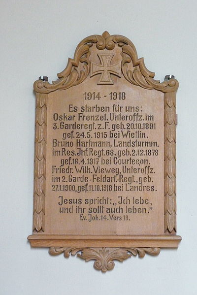 World War I Memorial Bad Breisig