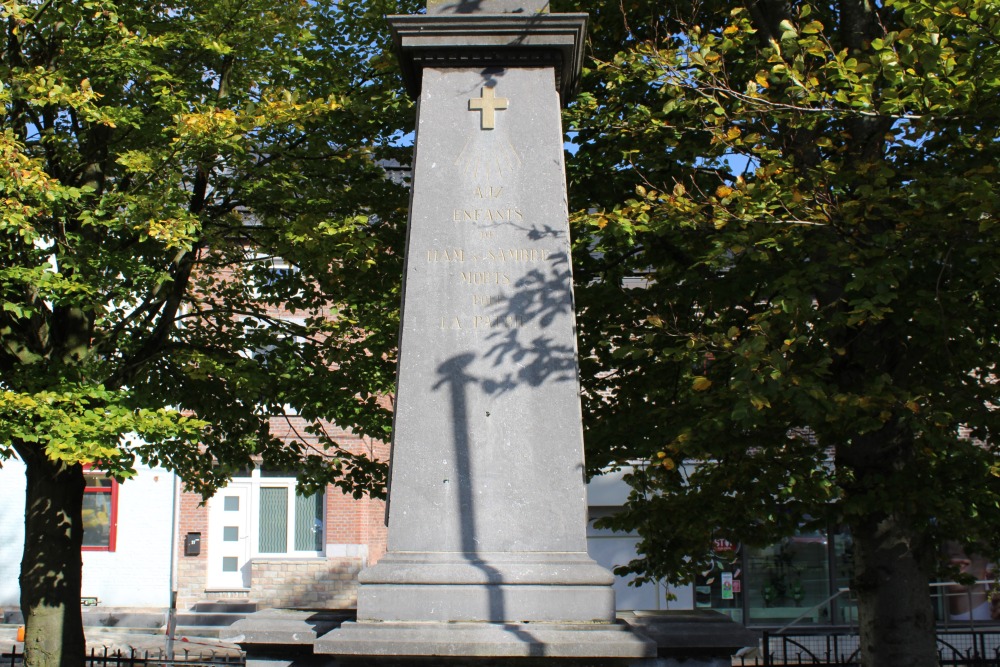 Oorlogsmonument Ham-sur-Sambre	 #3