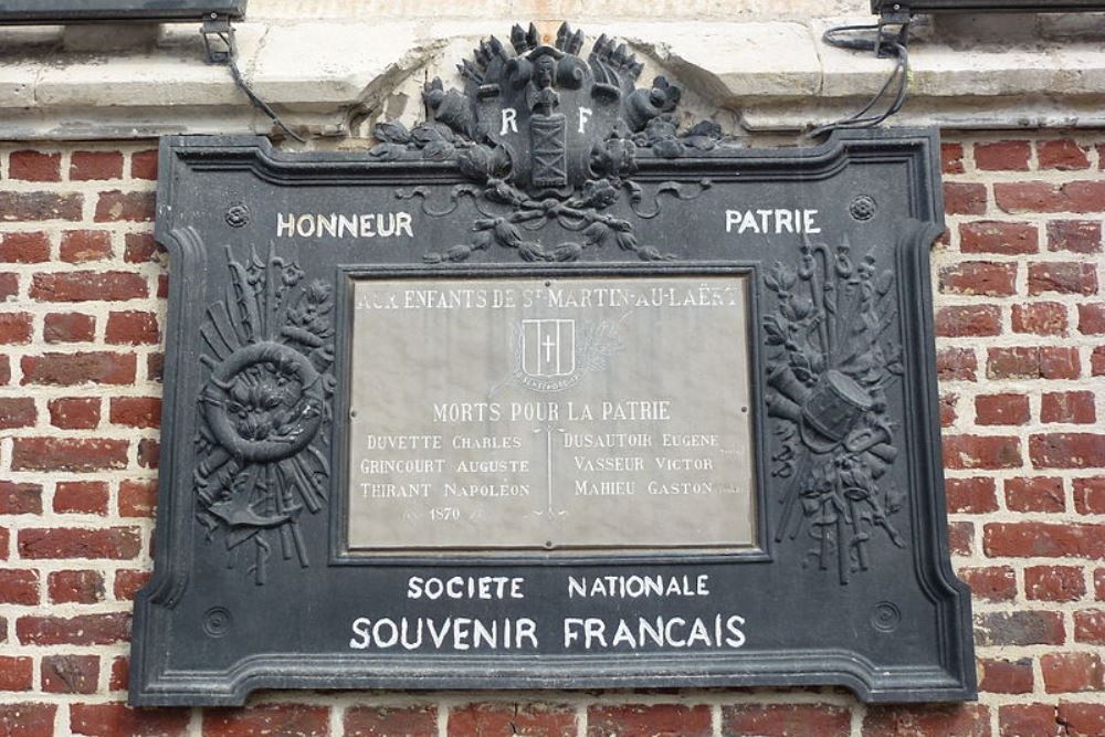 19th Century Wars Memorial Saint-Martin-au-Lart