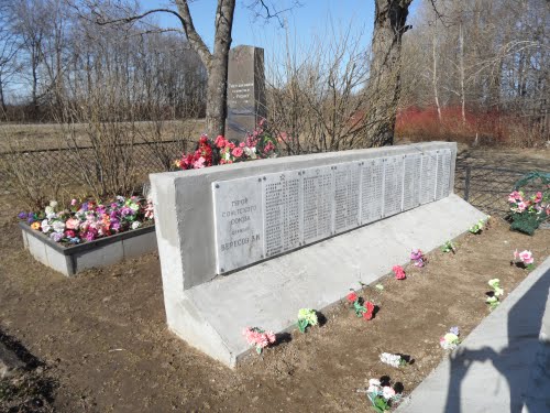 Mass Grave Soviet Soldiers Globitsy