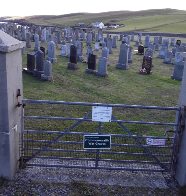 Oorlogsgraven van het Gemenebest Sandwick Parish Churchyard