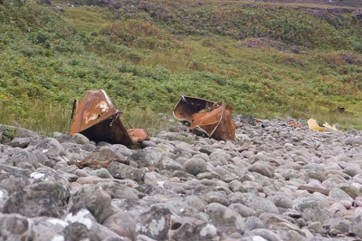 Remains Lifeboats USS William H. Welch #2