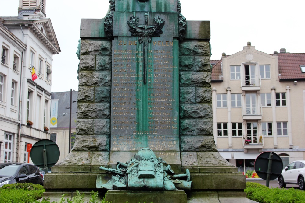 Oorlogsmonument Zottegem #4