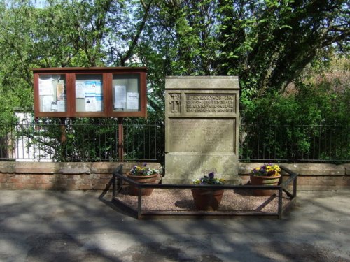 War Memorial Innerwick
