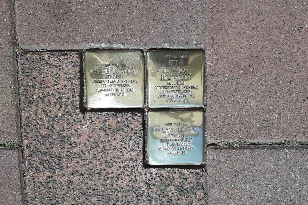 Stolpersteine Generaal Cronjstraat 67 #1