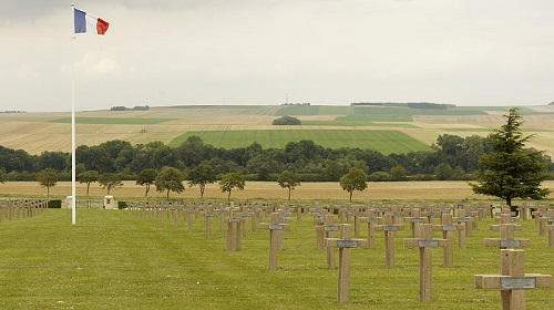 Franse Oorlogsbegraafplaats Sommepy