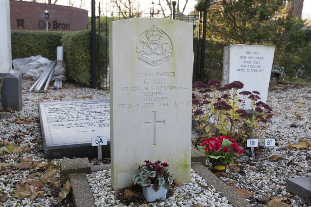 Commonwealth War Grave Churchyard Willige Langerak
