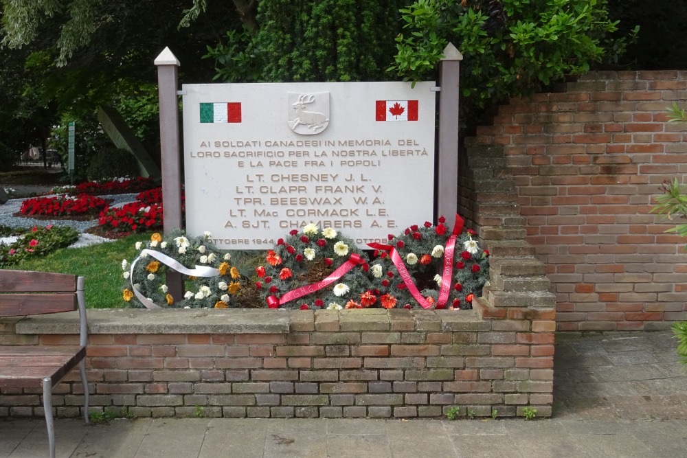 Monument Canadese Oorlogsslachtoffers Cervia