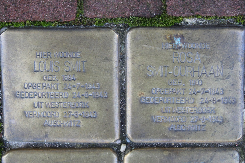 Stolpersteine Eerste Van Swindenstraat 22 #2